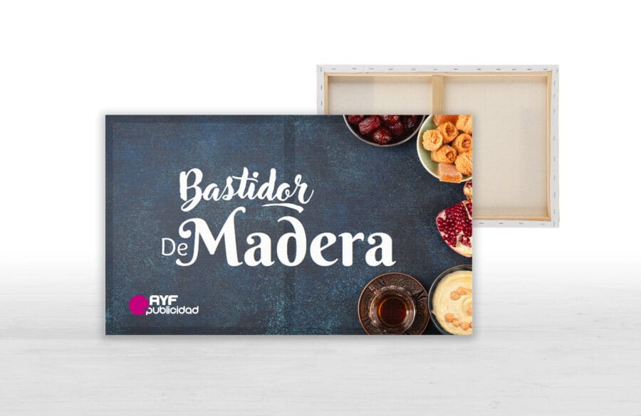 bastidor madera a